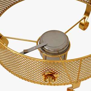 Recipiente para calentar comida tipo buffet, redondo, de acero inoxidable, de 7 cuartos, al mejor precio. - Product Image 5