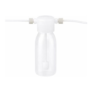 Bouteille de lavage de gaz PFA 250 ml GL40 à col large pour analyse de traces en laboratoire - Product Image 1