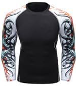 Men's Long Sleeve Soft Fit Workout Rash Guard Custom Logo Dry Compression Fitness Shirt Athletic Performance <b>Swim</b> Shirts - Product Image 2
