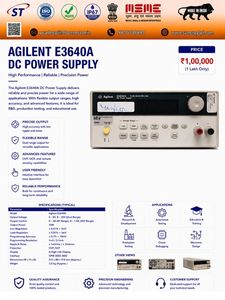 แหล่งจ่ายไฟ DC Agilent E3640A แหล่งจ่ายไฟสำหรับห้องปฏิบัติการมือสอง ความแม่นยำสูง 0-20V 0-1.5A หน่วยความจำข้อมูล ชนิด PLC GPIB สำหรับการทดสอบ - Product Image 1