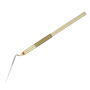 Instrumento dental curvo Fissure Carver de 95 mm K+B No. 2 para modelado detallado de fisuras, modelado de cera y anatomía occlusal - Product Image 3