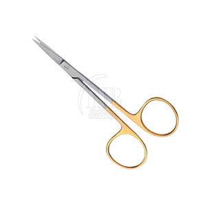 Ciseaux ophtalmiques en acier inoxydable, bords de coupe fins, durables, conception précise, manipulation confortable, chirurgie orthopédique - Product Image 4