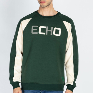 Sudadera para Hombre de Fábrica, 100% Algodón, Bordada, Estilo Casual Básico, Gran Personalidad, Sudaderas Lisas Teñidas - Product Image 1