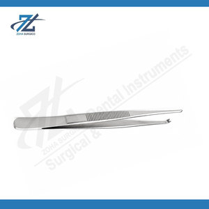 Pinzas Quirúrgicas para Tejidos Tipo Diente de Rata, Pinzas de Acero Inoxidable para Aplicación de Apósitos con Dientes Entrelazados, Fabricante Pakistán - Product Image 6