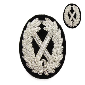 Insignias Bordadas MIANBRO ENTERPRISES al por Mayor, Material Personalizado Ecológico, Sin Níquel, Insignias Personalizables - Product Image 1