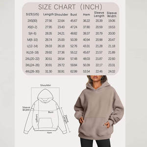 Sudadera con Capucha para Mujer de Diseño Personalizado de Primera Calidad, 100% Algodón, Ligera, de Uso Diario, Diseño de Sudadera con Capucha para Mujer - Product Image 6