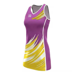 Jupes et robes de netball les plus vendues, vierges, personnalisables par sublimation, respirantes, séchage rapide, vêtements de sport, uniformes de netball pas chers, tailles plus. - Product Image 3
