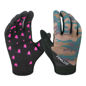 Gants de motocross personnalisés, respirants, compatibles écran tactile, pour BMX, VTT, MX, cyclisme, en cuir, demi-doigts/doigts entiers, hiver - Product Image 4
