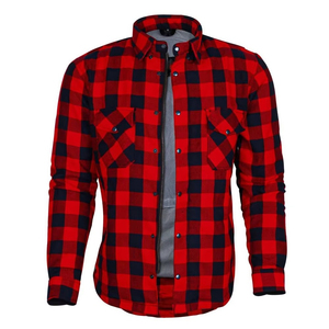 Camisa de franela para hombre, ligera, de algodón suave, informal, de manga larga, cómoda, de tela transpirable para uso diario al aire libre - Product Image 6