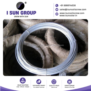 Fil de zinc galvanisé à chaud 1mm-6mm, fil GI revêtu de zinc pour clôtures, construction et soudage - Product Image 4