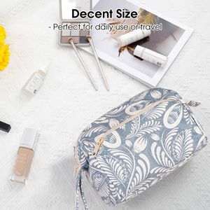 Borsa Organizer da Viaggio per Cosmetici e Accessori da Toilette con Ampia Apertura per Donne - Product Image 3