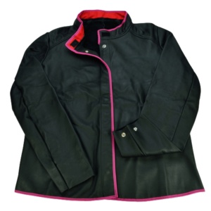 Hi Vis Winter Workwear FR Drilled Cotton Welding Safety <b>Jacket</b> Industrial Reflective Safety Clothing <b>Spark</b> Resistant ANSI SAFETY - Product Image 1