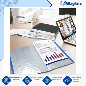Wholesale Quantity Exporter of Good Quality <b>Document</b> File <b>Folder</b> <b>A4</b> Premium Customisable Display Book, 120 Pages, 60 Pockets - Product Image 4