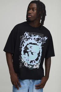 men oversized boxy fit shirt drop shoulder loose fit heavy cotton streetwear <b>tshirt</b> bulk order wholesale supplier manufacturer - Product Image 4