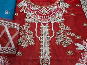 Lehnba — robe brodée de styliste indien, avec toute la main, modèle 2021, offre spéciale - Product Image 4