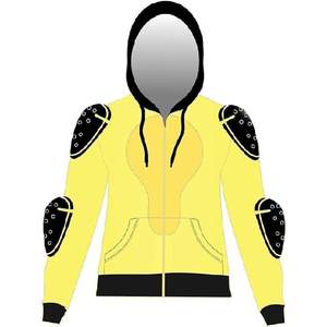 เสื้อฮู้ดป้องกันสำหรับผู้ชายสำหรับขี่มอเตอร์ไซค์ พรีเมียมเสริมด้วยอะรามิด ผ่านการรับรองมาตรฐาน CE พร้อมซับในระบายอากาศเพื่อความปลอดภัยในการแข่งรถมอเตอร์ไซค์ - Product Image 3