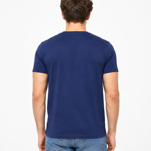 T-shirt en coton uni pour homme, couleur, taille et tissu personnalisables, fabricant de vêtements OEM ODM, t-shirt en coton premium pour homme - Product Image 2