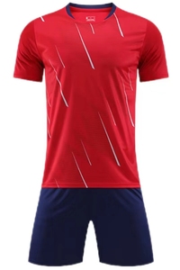 Tenues de football professionnelles pour adultes, nouveau style, ensemble d'entraînement, taille personnalisée, unisexe, couleur unie, 100% polyester, séchage rapide - Product Image 6