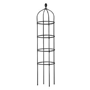 Obelisco de Hierro para Jardín, Diseño Moderno, Recubrimiento en Polvo, Duradero, Ideal para Exhibición de Flores en Exteriores, Tamaño y Forma Personalizables - Product Image 5