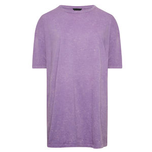 T-shirts oversize décontractés pour femmes, style streetwear vintage, effet délavé, été, coton lourd 100%, haute qualité, séchage rapide - Product Image 4