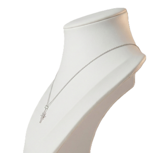 Collar con Colgante de Estrella del Norte en Oro Sólido de 10K/14K, Minimalista y de Lujo, con Diamantes Celestiales, un Regalo de Navidad Ideal - Product Image 5