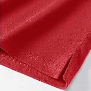 Men's Short Sleeve Cotton Pique <b>Polo</b> <b>Shirt</b> Solid <b>Red</b> Color Casual With Pocket Regular Fit Knitted Fabric - Product Image 5