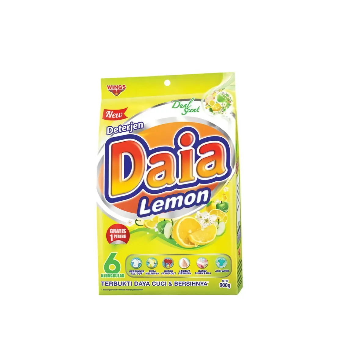 Daia Detergent Powder 800gr Lemon High Effective Clean Washing Powder For Laundry SALE Wholesale