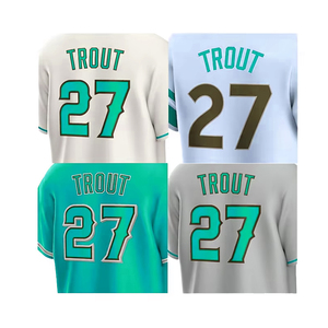 Maillot de football américain OEM à manches courtes, séchage rapide, confortable, 100 % polyester, tissu en maille, impression par sublimation personnalisée du nom du joueur - Product Image 1