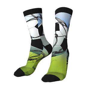 Calcetines al por Mayor para Hombre y Mujer, con Base de Toalla Gruesa Antideslizante, Spandex/Algodón Reciclado, Transpirables, Ecológicos, de Secado Rápido, Personalizados OEM - Product Image 3