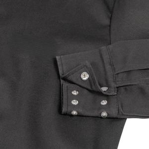 เสื้อเชิ้ตเชื่อมเหล็กสำหรับผู้ชาย HSI ทนไฟ 100% ผ้าฝ้าย ติดกระดุมแป๊ก ระบายอากาศด้านหลัง ทนความร้อน 300 องศาเซลเซียส ชุดทำงานเพื่อความปลอดภัย - Product Image 6