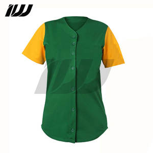 Uniforme de Softbol Unisex Más Vendido, Logotipo Personalizado, Transpirable, Talla Grande, Manga Corta, Ropa de Equipo - Product Image 5
