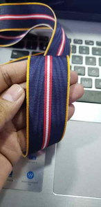 OEM Viscose Silk <b>Ribbons</b> and Sashes for Orders Awards Medals and Honors Single Factory Stock Manufacturing Medal <b>Ribbons</b> - Product Image 5