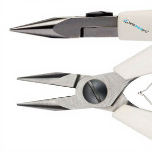 Alicates de Punta de Cadena de Acero Inoxidable Personalizables de Alta Calidad para Fabricación de Joyería DIY con Alambre de Plata y Oro, de ZETOMED PRO - Product Image 3