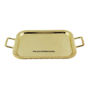 Lot de 3 plateaux de service créatifs en forme de feuille pour desserts, fruits secs et collations, pour la maison, les mariages et les fêtes - Product Image 5