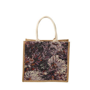 Bolsas de Compras de Yute Ecológicas al por Mayor con Tamaño y Diseño Personalizados - Product Image 1