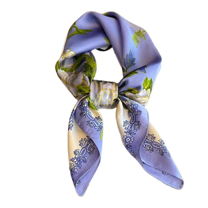 Bufanda Cuadrada Grande de Seda Satén 100% Personalizada al por Mayor, de Alta Calidad, Informal, para Mujer, para Primavera y Otoño - Product Image 1