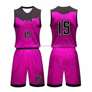 Ensemble maillot et short de basket-ball réversible respirant à séchage rapide pour hommes, imprimé pour sports d'équipe, vêtements de compétition - Product Image 2