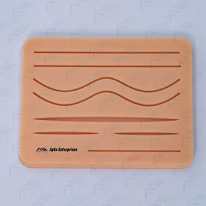 Tampon de suture chirurgicale Oem en acier inoxydable, marque privée, kit de suture pour la formation en chirurgie, instruments médicaux chirurgicaux en silicone - Product Image 2