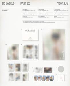 XT YEONJUN NO LABELS PART 02 K-Pop Música Pop CD (Plástico y Papel KR) Para Todas las Edades BW-154 - Product Image 4