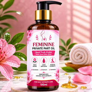 Feminine Intimate Care Oil for Tightening with Fresh Aroma Skin Glow Softness Flexibility & Daily Wellness Support - Product Image 4