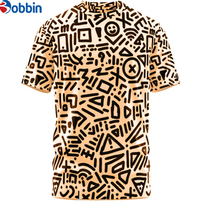 เสื้อยืดคอกลมแขนสั้นผู้ชายแบบสั่งทำพิเศษสำหรับโปรโมชั่น  ผ้าสแปนเด็กซ์/โพลีเอสเตอร์ ย้อมสี  ป้องกันการหดตัว  ลายพิมพ์แบบซับลิเมชั่น 3 มิติ - Product Image 5