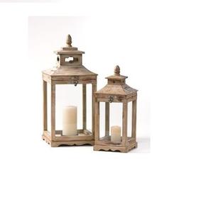 Farol de Madera Hecho a Mano para Decoración, Farol de Madera de Mango al por Mayor, Portavelas y Faroles Decorativos para el Hogar, Personalizados - Product Image 5