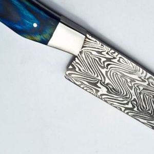 High Carbon Stainless Steel Kitchen <b>Knife</b> Professional Chef <b>Knife</b> for Meat Vegetable Fruit <b>Bread</b> and Daily Food Preparation - Product Image 5
