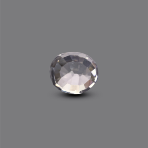 Premium White Zircon Loose Gemstone 6.3 Carat Lab Created Heart Shape for Fine Jewelry - Product Image 2