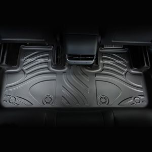Set di 6 Tappetini Impermeabili Antiscivolo in TPE per Tesla Model Y 2021-2022, Copertura Completa per Auto - Product Image 4