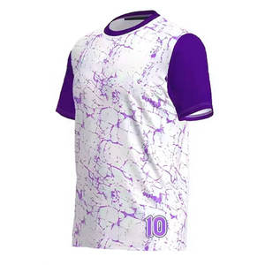 Última Tendencia en Camisetas de Fútbol Americano Personalizadas, 100% Poliéster, Servicio OEM, Camiseta con Logotipo para Hombre, Protección UV para Verano - Product Image 6