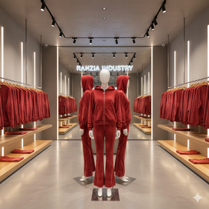 Sweat à capuche zippé épais pour homme RANZIA, délavé à l'acide, effet vieilli, coupé et cousu, strass, impression DTG, fabricant RANZIA, sur mesure, épais, pour homme - Product Image 6