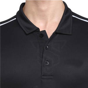 T-shirts Polo Homme de Qualité Supérieure en Coton/Fibre de Bambou, Contraste de Couleurs, Meilleur Matériau pour la Vente en Gros - Product Image 3