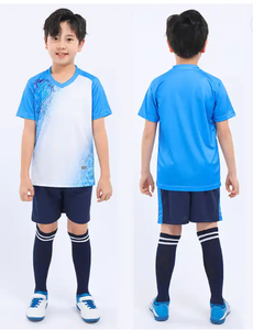 Tenue de football pour enfants très populaire – Vêtements d'entraînement d'été pour garçons et filles de maternelle, uniforme de classe, spectacle - Product Image 4