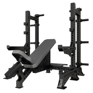 <span class=keywords><strong>Banco</strong></span> <span class=keywords><strong>de</strong></span> Pesas Ajustable <span class=keywords><strong>de</strong></span> Uso Comercial, Resistente, Plano e Inclinado, con Capacidad <span class=keywords><strong>de</strong></span> 450 kg, para Entrenamiento <span class=keywords><strong>de</strong></span> Fuerza Profesional en Gimnasio - Product Image 2